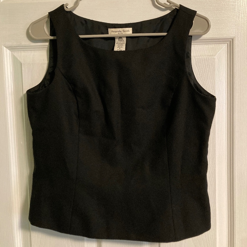 Vintage 100% wool suit vest from Amanda Smith Suits